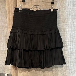Black flowy skirt